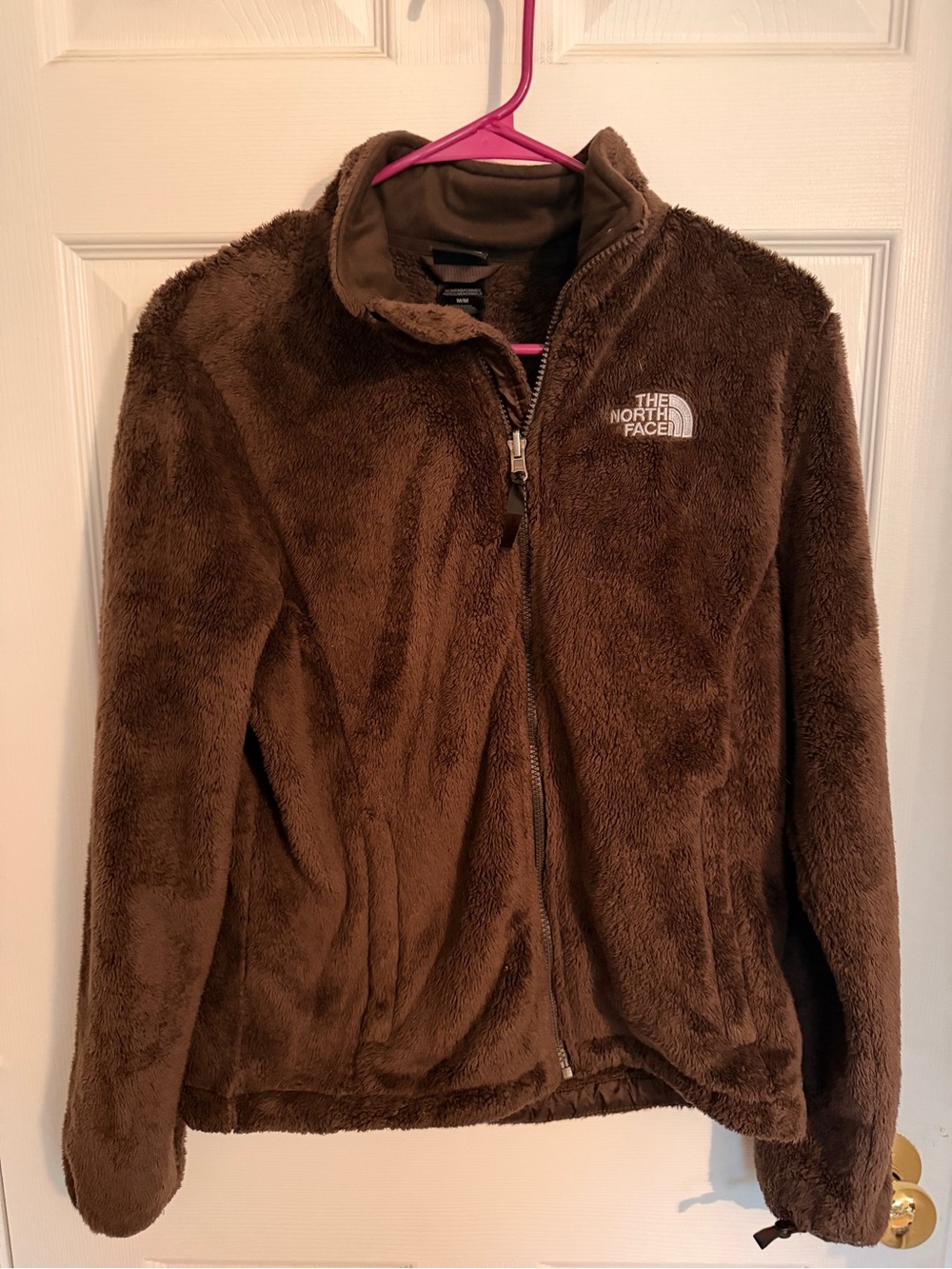 The North Face Women's Brown Teddy Fleece Jacket